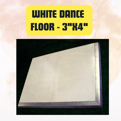White Dance Floor Panel | Modular Event Flooring for Weddings & Parties