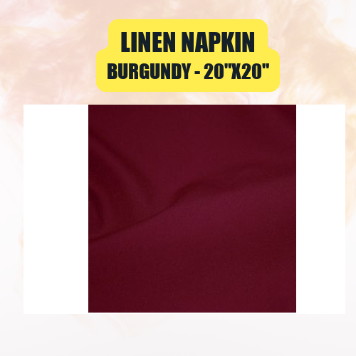 Premium Linen Napkin 20″x20″ | Elegant Cloth Napkins in 40+ Colours - Image 6