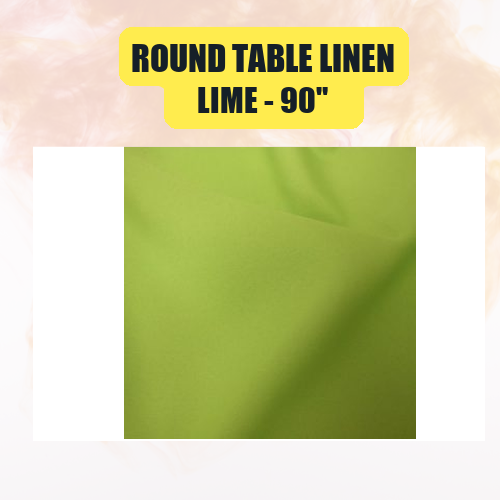 Round Table Linen 90" | Premium Event Tablecloth | 40+ Colors Available - Image 28