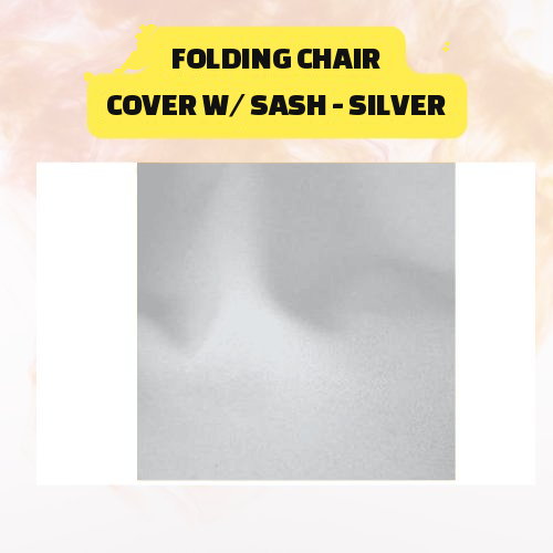 Folding Chair Cover with Sash – Elegant Event Chair Cover (Multiple Colors) - Image 46