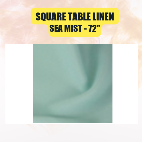 Square Table Linen, 72" | Elegant Event Tablecloth in 40+ Colors - Image 44
