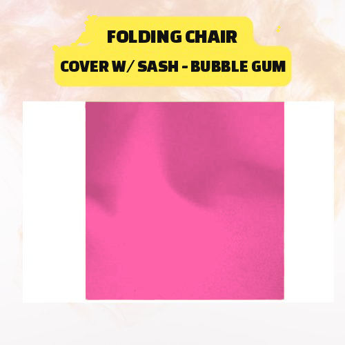 Folding Chair Cover with Sash – Elegant Event Chair Cover (Multiple Colors) - Image 6
