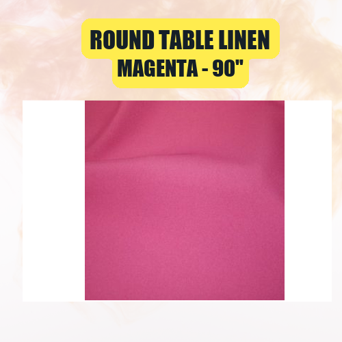 Round Table Linen 90" | Premium Event Tablecloth | 40+ Colors Available - Image 29