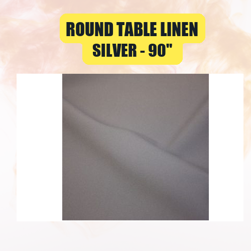 Round Table Linen 90" | Premium Event Tablecloth | 40+ Colors Available - Image 46