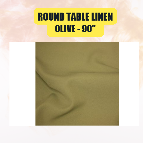 Round Table Linen 90" | Premium Event Tablecloth | 40+ Colors Available - Image 32