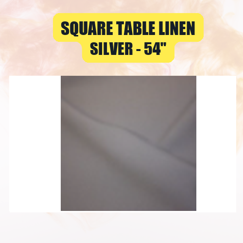 Square Table Linen 54" | Premium Overlay Tablecloth in 40+ Colors - Image 46
