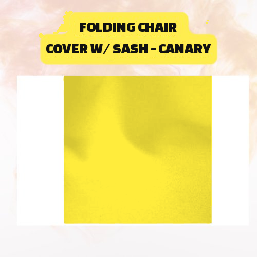 Folding Chair Cover with Sash – Elegant Event Chair Cover (Multiple Colors) - Image 9