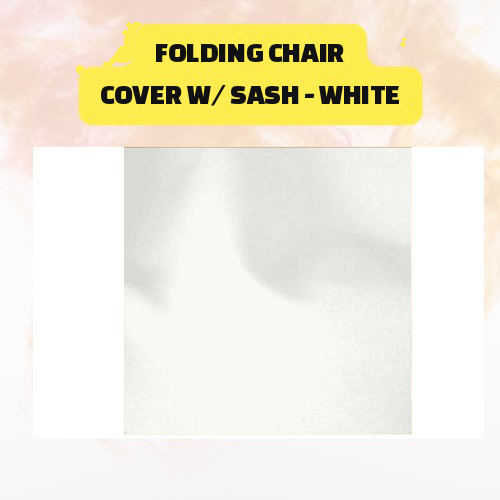Folding Chair Cover with Sash – Elegant Event Chair Cover (Multiple Colors) - Image 51