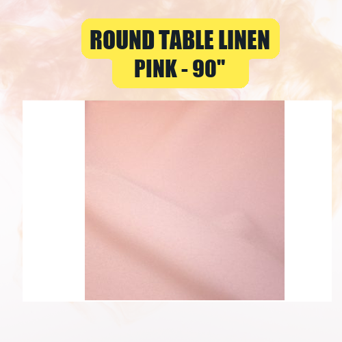 Round Table Linen 90" | Premium Event Tablecloth | 40+ Colors Available - Image 35