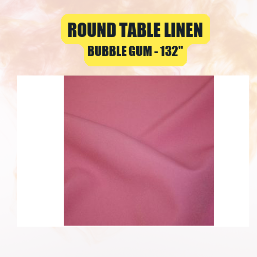 Round Table Linen 132" | Floor-Length Tablecloth for 72" Round Tables - Image 5