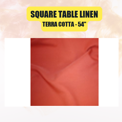 Square Table Linen 54" | Premium Overlay Tablecloth in 40+ Colors - Image 49