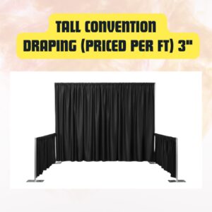 Tall Convention Draping (Per...