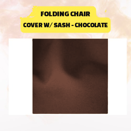 Folding Chair Cover with Sash – Elegant Event Chair Cover (Multiple Colors) - Image 12