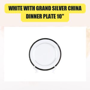 White with Grand Silver...