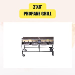 2’x6′ Propane Grill |...