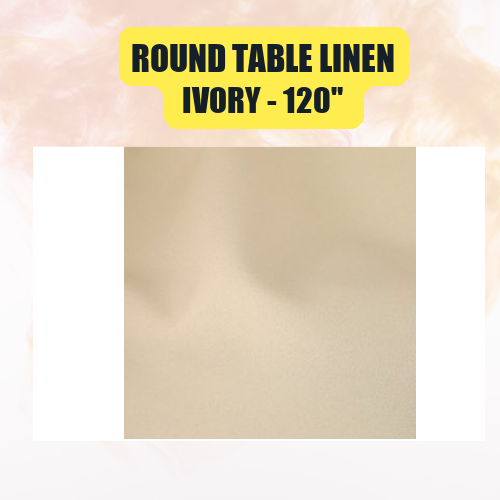 Round Table Linen 120" | Floor-Length Tablecloth for 60" Round Tables - Image 24
