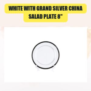 White with Grand Silver...