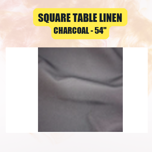 Square Table Linen 54" | Premium Overlay Tablecloth in 40+ Colors - Image 10