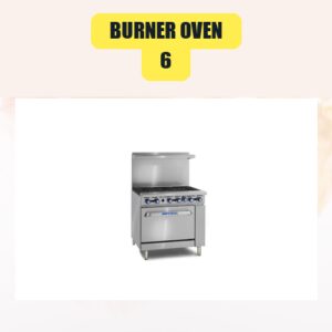 6 Burner Oven |...