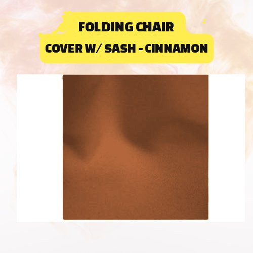 Folding Chair Cover with Sash – Elegant Event Chair Cover (Multiple Colors) - Image 13