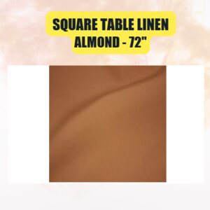 Square Table Linen, 72″...