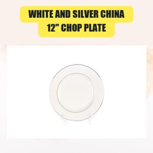 White and Silver China,...