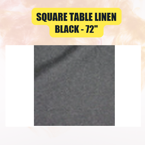 Square Table Linen, 72" | Elegant Event Tablecloth in 40+ Colors - Image 3