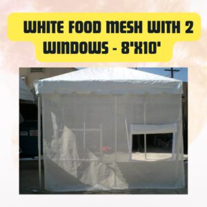 White Food Mesh with...