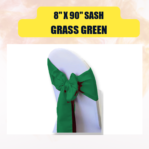 Sash 8" x 90" | Chair Sash Linen for Weddings & Events - Image 22