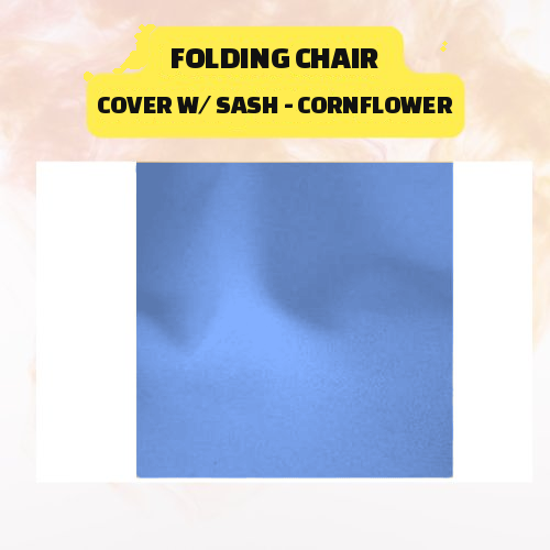 Folding Chair Cover with Sash – Elegant Event Chair Cover (Multiple Colors) - Image 16