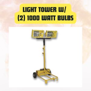 Light Tower with (2)...