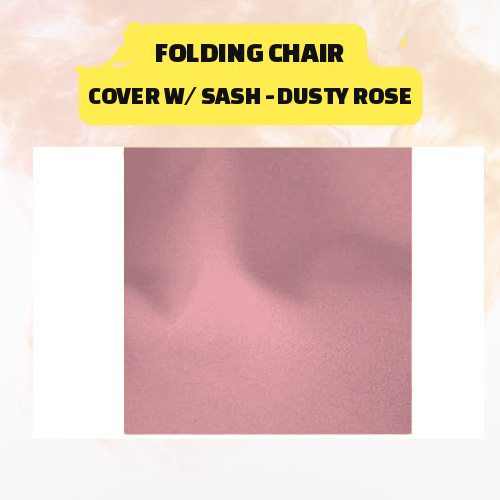 Folding Chair Cover with Sash – Elegant Event Chair Cover (Multiple Colors) - Image 17