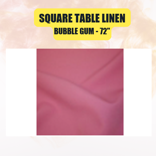 Square Table Linen, 72" | Elegant Event Tablecloth in 40+ Colors - Image 5