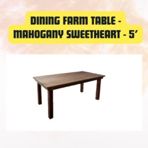 Dining Farm Table Sweetheart...