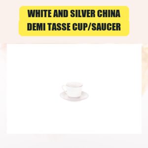 White and Silver China,...