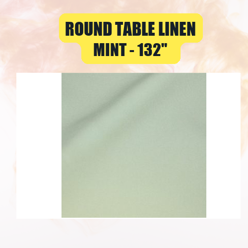 Round Table Linen 132" | Floor-Length Tablecloth for 72" Round Tables - Image 30