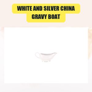 White and Silver China,...