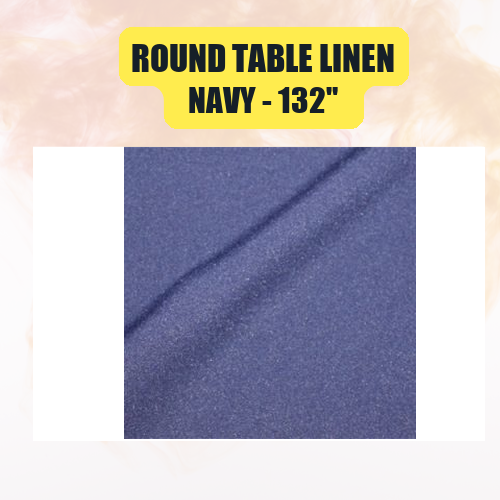 Round Table Linen 132" | Floor-Length Tablecloth for 72" Round Tables - Image 31