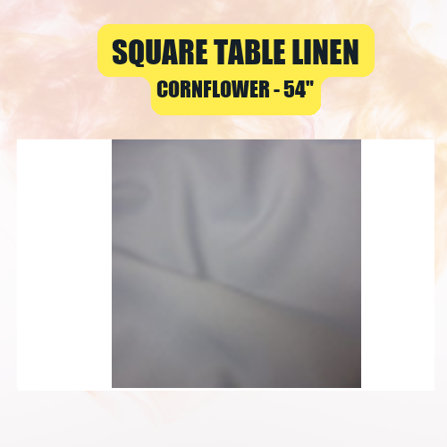 Square Table Linen 54" | Premium Overlay Tablecloth in 40+ Colors - Image 15