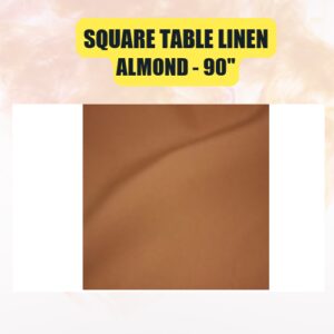 Square Table Linen, 90″...