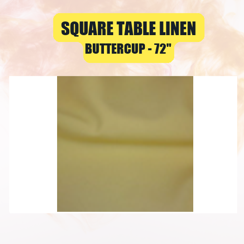Square Table Linen, 72" | Elegant Event Tablecloth in 40+ Colors - Image 7