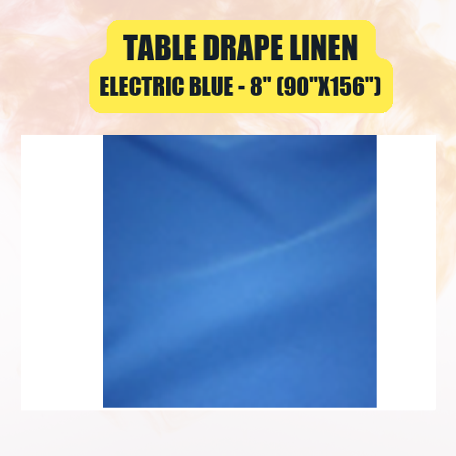 Table Drape Linen, 8" (90"x156") - Image 18