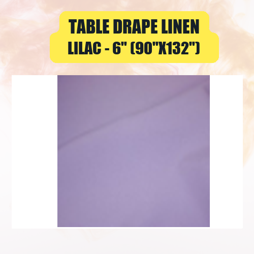 Table Drape Linen 6" (90"x132") | Floor-Length Banquet Table Linen - Image 27