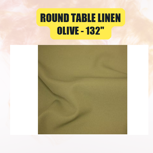 Round Table Linen 132" | Floor-Length Tablecloth for 72" Round Tables - Image 32