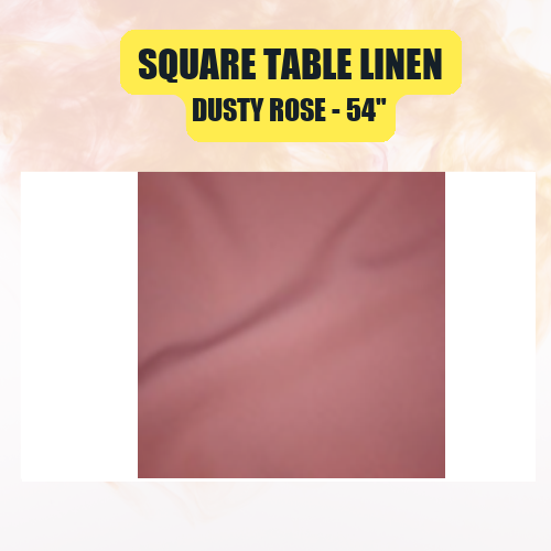 Square Table Linen 54" | Premium Overlay Tablecloth in 40+ Colors - Image 16