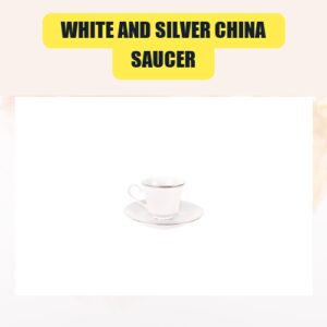White and Silver China,...