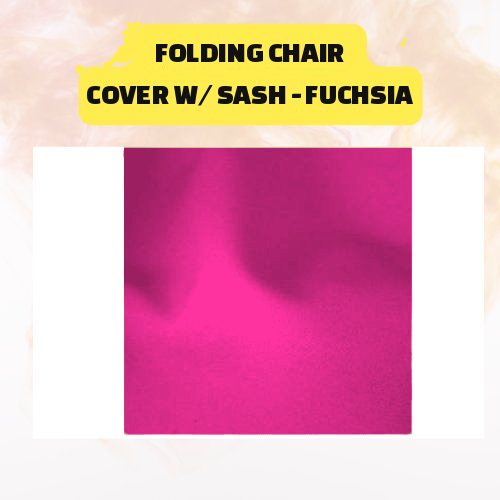 Folding Chair Cover with Sash – Elegant Event Chair Cover (Multiple Colors) - Image 20