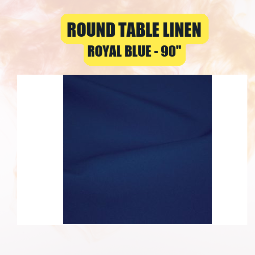 Round Table Linen 90" | Premium Event Tablecloth | 40+ Colors Available - Image 43
