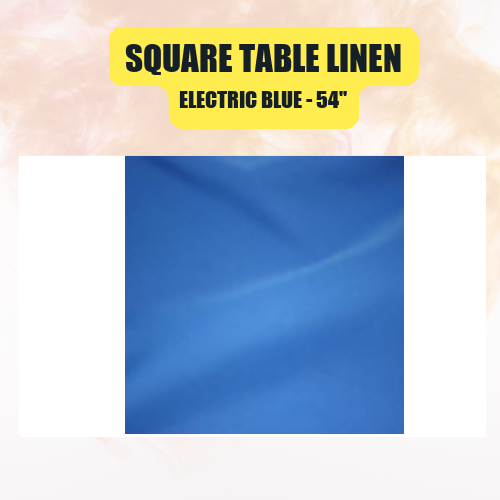Square Table Linen 54" | Premium Overlay Tablecloth in 40+ Colors - Image 18