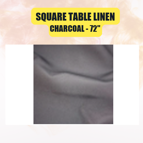 Square Table Linen, 72" | Elegant Event Tablecloth in 40+ Colors - Image 10